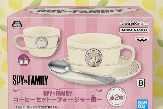 SPY x FAMILY- Forger Family Coffee Set (Pink) - Learning Squeezy